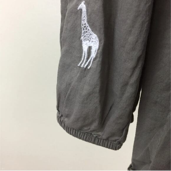 Ann Taylor LOFT Giraffe Embroidered Peasant Top NWOT - Picture 6 of 10